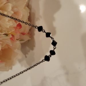 NORDSTROM Onyx Chain Necklace